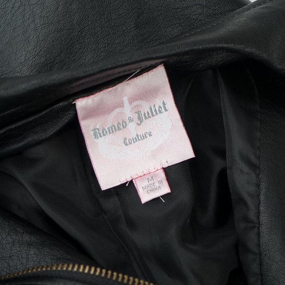 NWOT Romeo & Juiet Couture sequin moto jacket -M - Picture 7 of 7